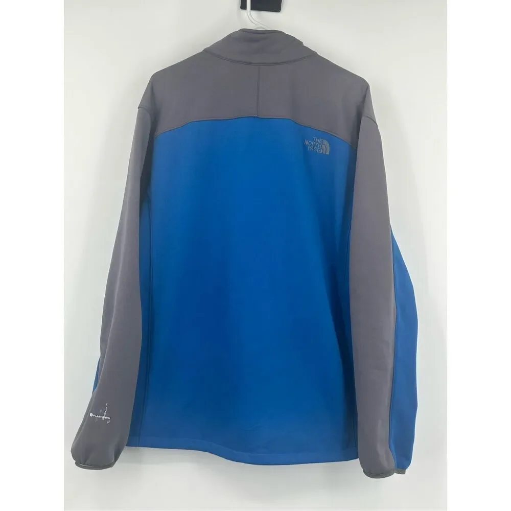 North Face size XL blue & gray jacket full zipper